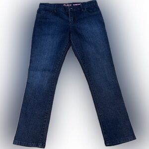 Girls – the children’s place super skinny dark blue jeans, size 10P worn 1x